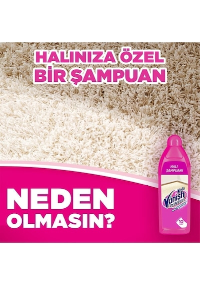Vanish Halı Şampuanı Makinede 850 ml
