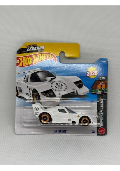 Hot Wheels 2026 La Liebre Hw Dream Garage 2/5 Beyaz Model Araba 31/250