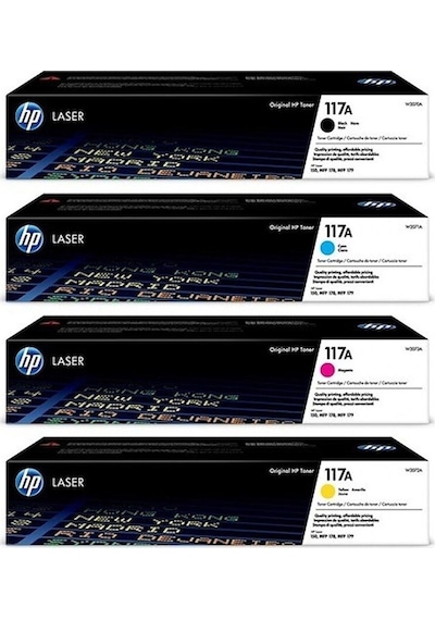 Hp 117a Toner 4'lü Set W2070a-w2071a-w2072a-w2073a 150a
