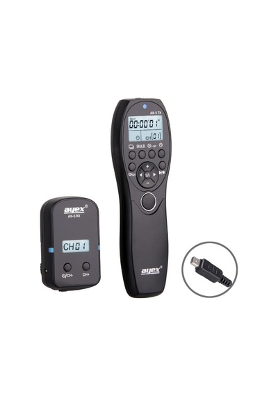 Ayex AX-5 UC1 Olympus için Dijital Zaman Ayarlı Kablosuz Kumanda