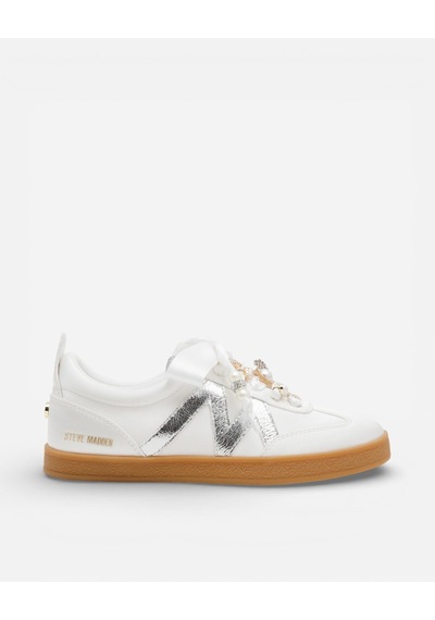Steve Madden Degree-p Ivorysatın Kadın Ivorysatin Sneakers Degree-p Ivory Beyaz