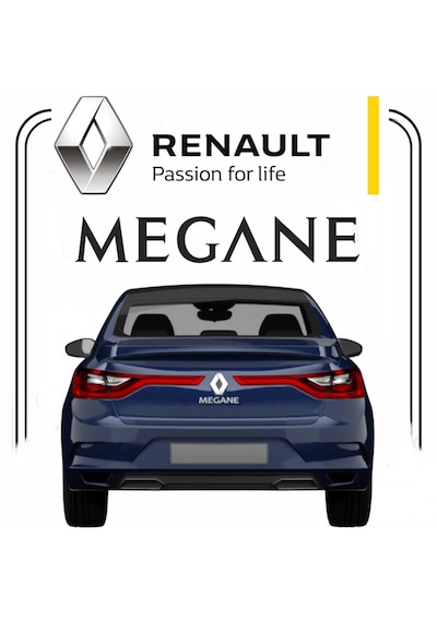 Renault Megane 4 2016-2023 Arası Arka Tampon-