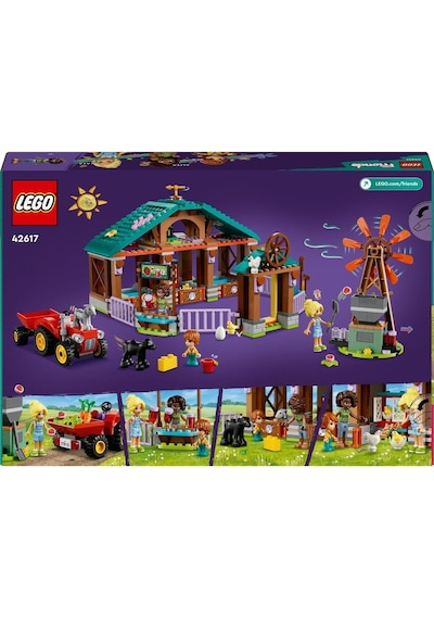 LEGO® Friends Çiftlik hayvanı Barınağı 42617 6+ Yaratıcı Oyuncak Yapım Seti - 489 Parça