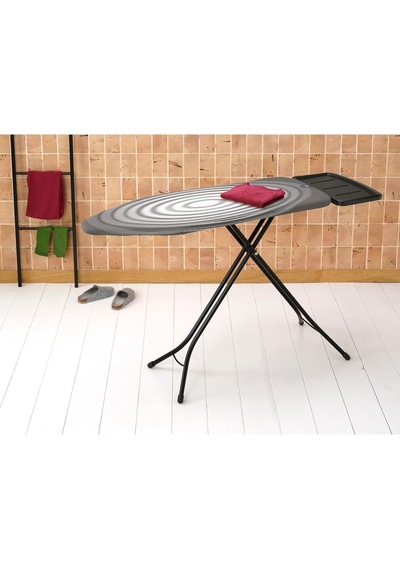 Brabantia 124x45cm C Buhar Kazanı Standlı Tıtan Oval Desenli Ütü Masası - Ssuh Diğer