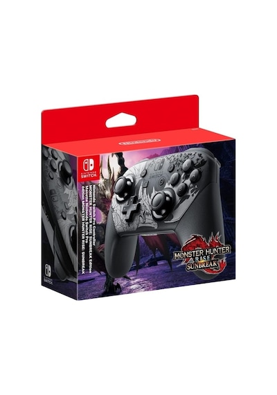 Nintendo Switch Pro Controller Monster Hunter Rise Sunbreak Edition