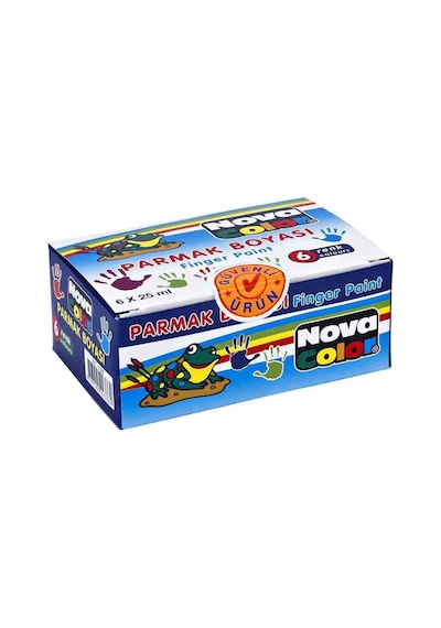 Nova Color Parmak Boyası 6'lı