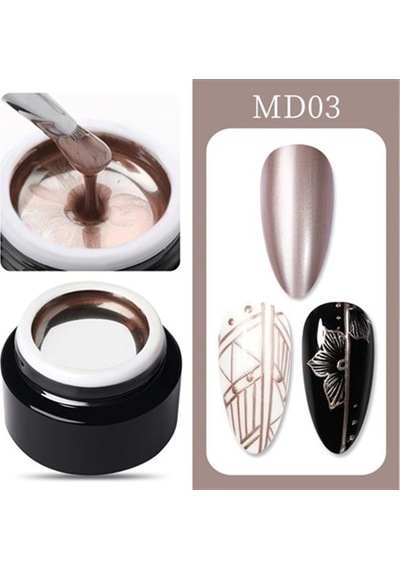 Born Pretty Metalik Painting Jel Md03 49151-3