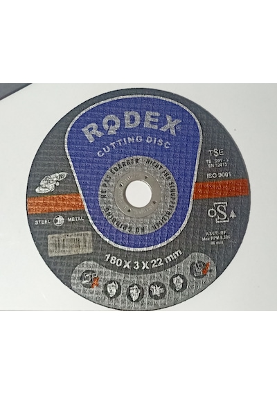 Rodex Metal Kesici 180 x 3 Mm 25 Adet Fiyatıdır