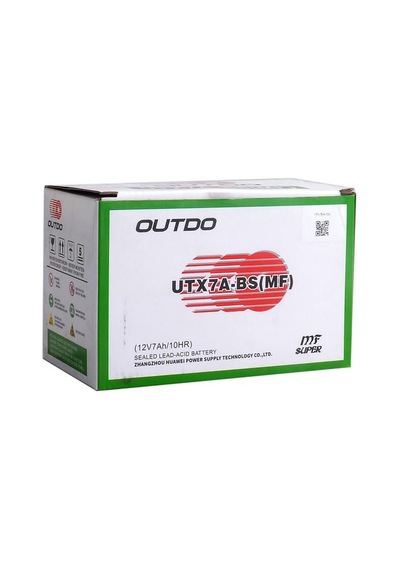 Outdo Utx7a-bs 12v 7 Ah Motosiklet Aküsü