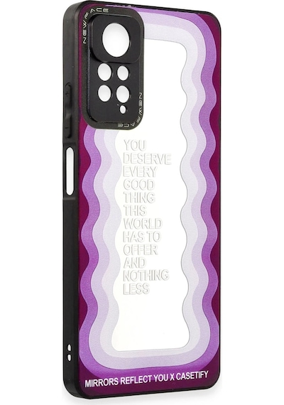 Newface - 234 - Xiaomi Redmi Note 11 Pro Kılıf Mirror Desenli Kapak - Mirror - Ece-umay - - 5