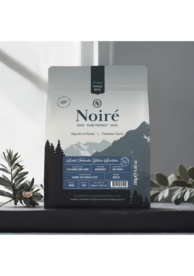 Noire Brezilya Fazenda Yellow Bourbon 250g %100 Arabica Single Origin Çekirdek