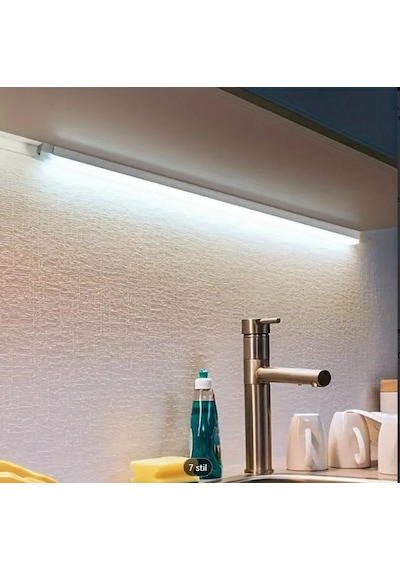 Dokunmatik 120 Cm Aleminyum Gün Işığı Led Led+adaptör+montaj Aparat Gün Işığı
