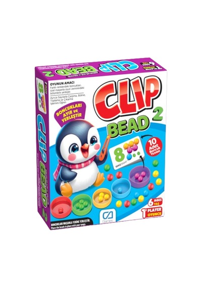 Ca Games Clip Bead - 2 Adet Tarı