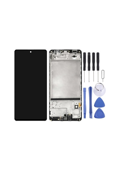Cbtx Samsung Galaxy M51 Sm-m515 Sayısallaştırıcı Uyumlu Lcd Ekran Çerçeveli Tam Montaj