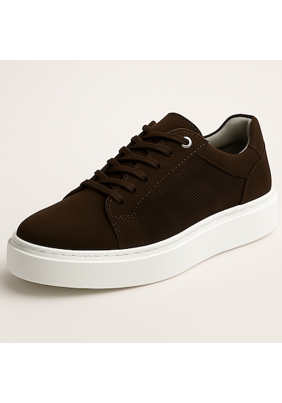 Growish Gre0065-6 Hakiki Nubuk Deri Yüksek Beyaz Eva Taban Koku Yapmaz Lazer Detaylı Kahverengi Sneakers Ayakkabı Koyu Kahverengi Growish Gre0065-6 Hakiki Nubuk Deri Yüksek Beyaz Eva Taban Koku Yapmaz Lazer Detaylı Kahverengi Sneakers Ayakkabı Koyu Kahverengi