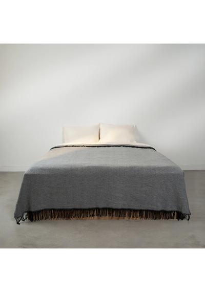 Shear Çift Kişilik Battaniye Gri 200x220 Cm Diğer