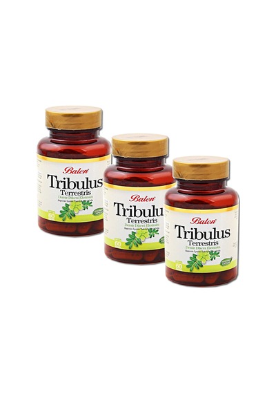 3 Adet Balen Tribulus Terrestris Ekstraktı 500 MG 60 Kaps