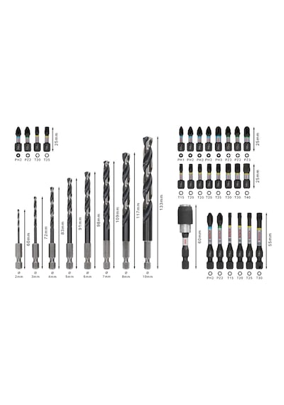 Bosch Pro Impact Hss Set, 35 Parça 2608521u81