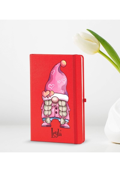 Bk Gift Kişiye Özel Sevgili Temalı 2 Li Defter Seti, Sevgiliye Hediye, Sevgililer Günü Hediyesi, Doğum Günü Hediyesi-8 Çok Renkli