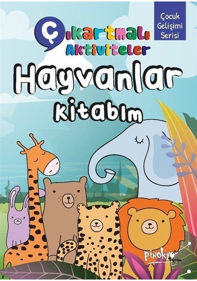 Çıkartmalı Aktiviteler Hayvanlar Kitabım / Buçe Dayı