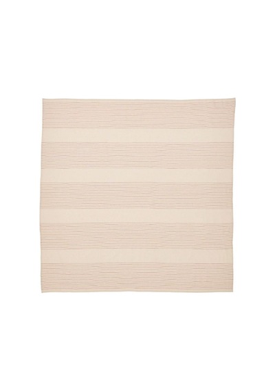Ikea Evıppstar Masa Örtüsü 150 X 150 Cm Bej - Kırmızı