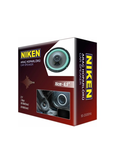 Niken 16 Cm 6.5'' 180 W Araç Hoparlörü (Adet)