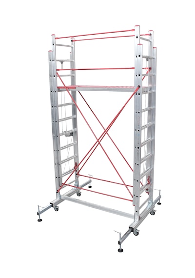 Beykon 6 Metre Alüminyum Tekerlekli Mobil Platform İskele