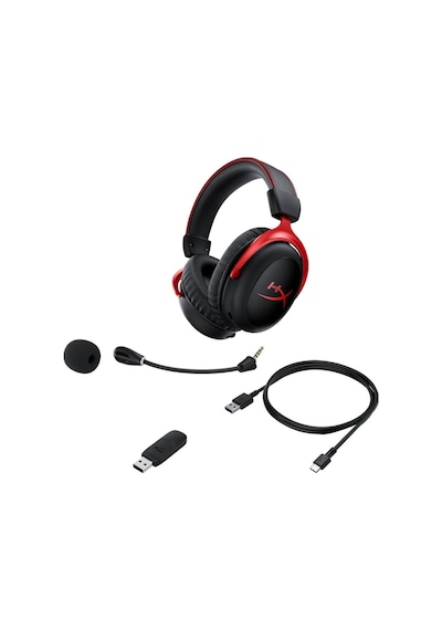 HyperX Cloud II HHSC2X-BA-RD/G Kablosuz 7.1 Surround Oyuncu Kulaklığı