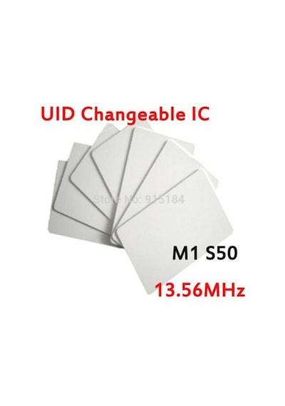 Rfid Mifare R/W 13.56Mhz. Mifare Sistemler İçin Kart & Anahtarlık 10 Adet-Anahtarlık
