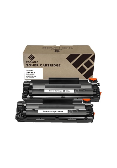 Hp Cb435a 35a Toner Kartuşları Hp Laserjet P1005 P1006 P1007 P1008 P1009 Yazıcı İle Uyumlu 2x Siyah