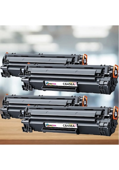 Hp Laserjet M1522n Mfp Uyumlu,  Toner Çipli Cb436a 4'lü 2.000 Sayfa