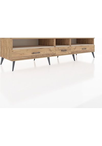 Kronos Tv Ünitesi 3 Raflı 3 Çekmeceli 220x59x51 Çam-aytaşı/çam Aytası/atlas Çam - Atlas Çam Kronos Tv Ünitesi 3 Raflı 3 Çekmeceli 220x59x51 Çam-aytaşı/çam Aytası/atlas Çam - Atlas Çam