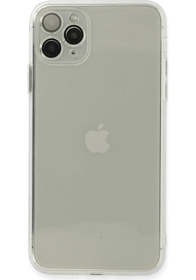 Cosmotex Newface Apple iPhone Uyumlu  11 Pro Max Kılıf Fly Lens Silikon - Şeffaf
