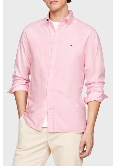 Tommy Hilfiger Erkek Gömlek Mw0mw35774 Tol Pembe Pembe