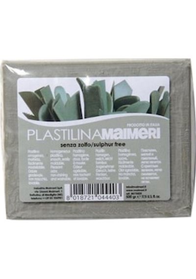Maimeri Plastilin Model Hamuru 500 Gr. Gri