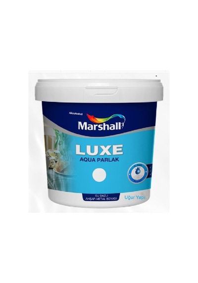 Aqua Luxe Su Bazlı Parlak Akrilik Esaslı Dekoratif Boya - Tütsü 1 Lt,tütsü