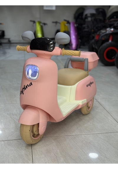 Akülü Motor 0-4 Yaş Pembe