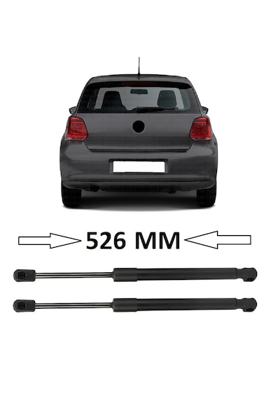 Volkswagen Polo 6r 2010-2017 Uyumlu Sağ + Sol Takım Bagaj Amortisörü 2 Adet 526mm 6r6827550 Bagaj Amortisörü Volkswagen Polo 6r 2010-2017 Uyumlu Sağ + Sol Takım Bagaj Amortisörü 2 Adet 526mm 6r6827550 Bagaj Amortisörü