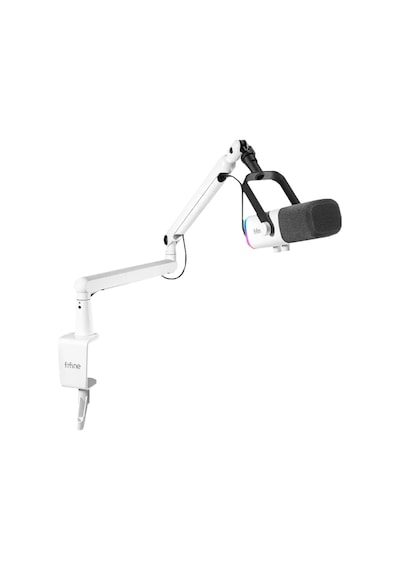 Fifine Tam8 Xlr/usb Rgb Beyaz Dinamik Mikrofon Seti