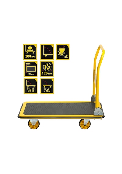 Stanley Pc528 300Kg Profesyonel Paket Taşıma Arabası