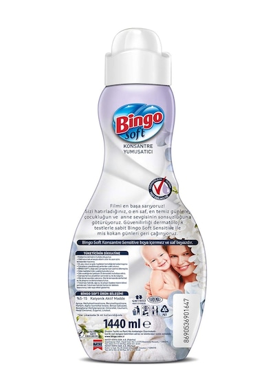 Bingo Soft Konsantre Yumuşatıcı Sensitive 1440 ML