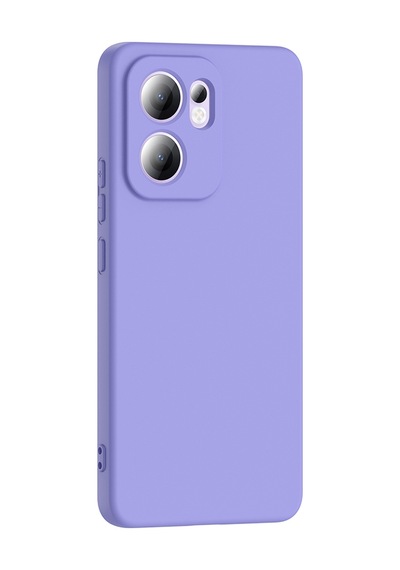 Kilifone - Oppo Reno 13f 5g Uyumlu Kılıf Esnek Koruyucu Mara Lansman Kapak - Siyah - T37335