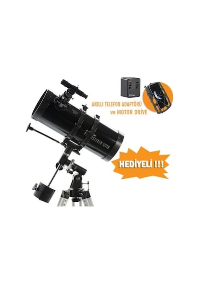 Celestron 22039 Powerseeker 127eq Teleskop Adaptör Ve Motor Drive Hediyeli