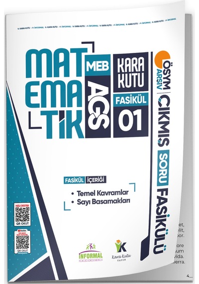 2026 Meb Ags Matematik Kara Kutu 1.fasikül Ösym Çıkmış Soru Temel Kavramlar Sayı Basamakları Modüler