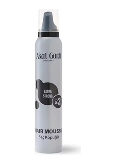 Akat Gardi Saç Köpüğü 200ml. Extra Strong No:2 Gri 10302902