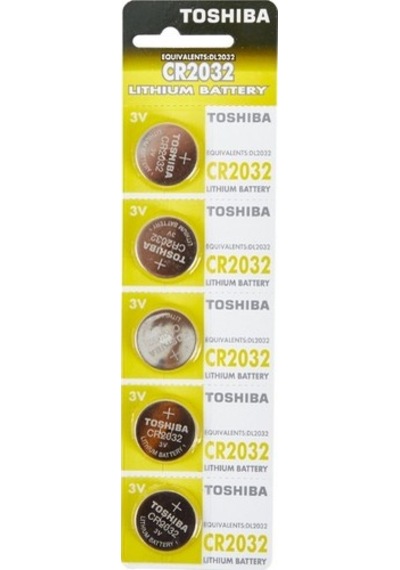 Toshiba CR2032 3V Lityum Pil 5 x 20'li