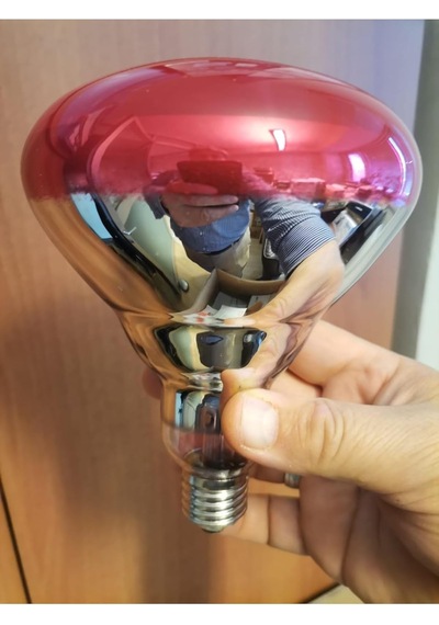 Osram 250w İnfrared Kırmızı Ampul E27, Isıtıcılı Lamba