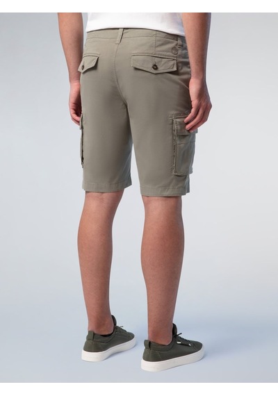 North Sails Crew Regular Fit Erkek Kargo Şort-33383 Haki