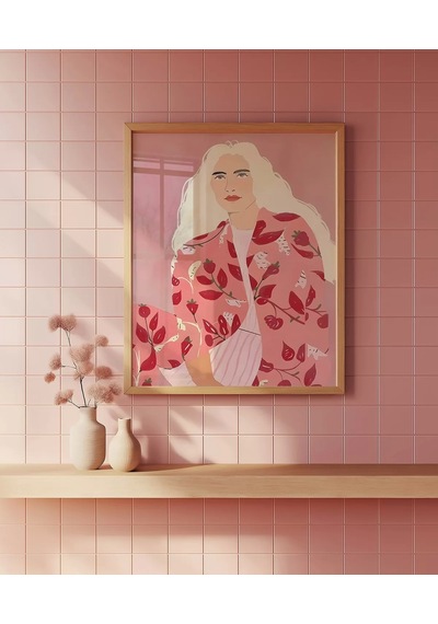 Çerçevesiz Poster Romantik Dokunuş