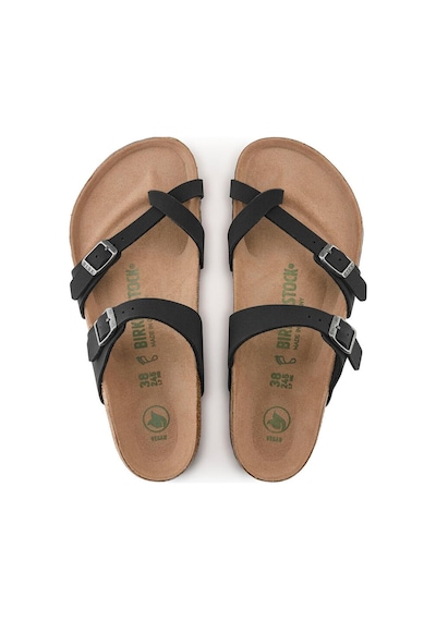Birkenstock Mayari Bf Nu Earthy Vegan Kadın Terlik 1021176 Siyah